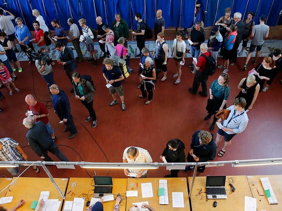 Den 26. maj skal danskerne stemme til Europaparlamentsvalget. Her er et billede fra valget i 2014. | Foto: Ritzau Scanpix/Jens Dresling
