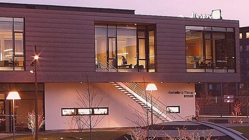 Advokatfirmaet Hovmøller & Thorup har hjemme på Strandvejen i Aalborg. | Foto: PR