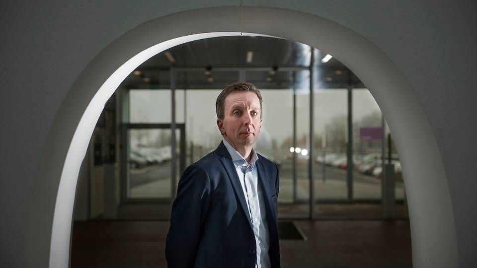 Søren Nielsen, CEO in William Demant. | Foto: Ritzau Scanpix/Kenneth Lysbjerg Koustrup