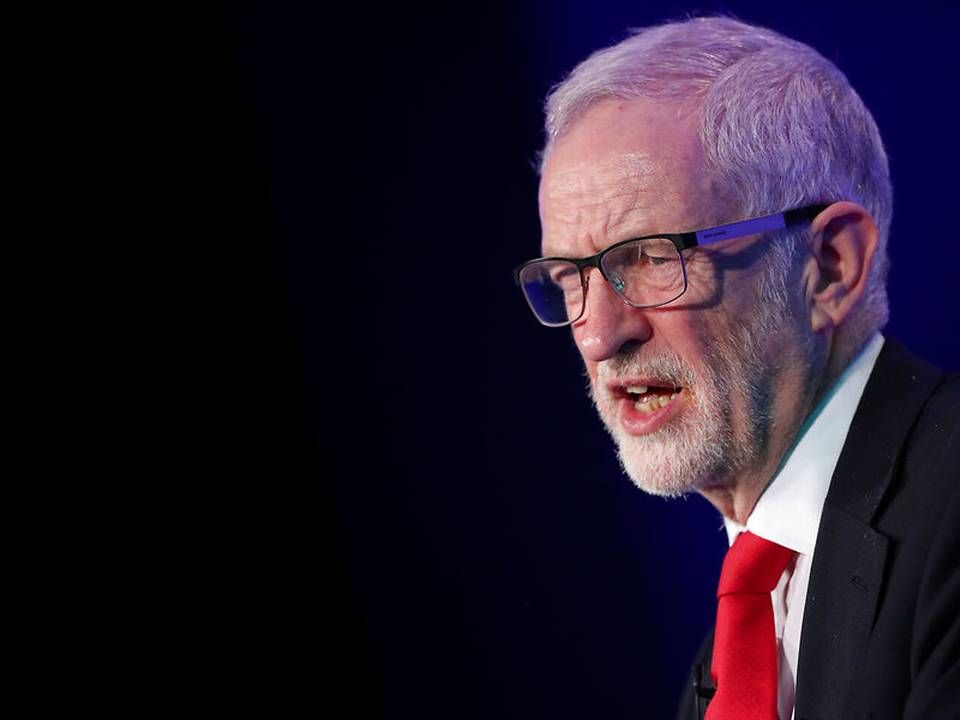 Jeremy Corbyn, leder af Labour. | Foto: Ritzau Scanpix/REUTERS/Hannah Mckay