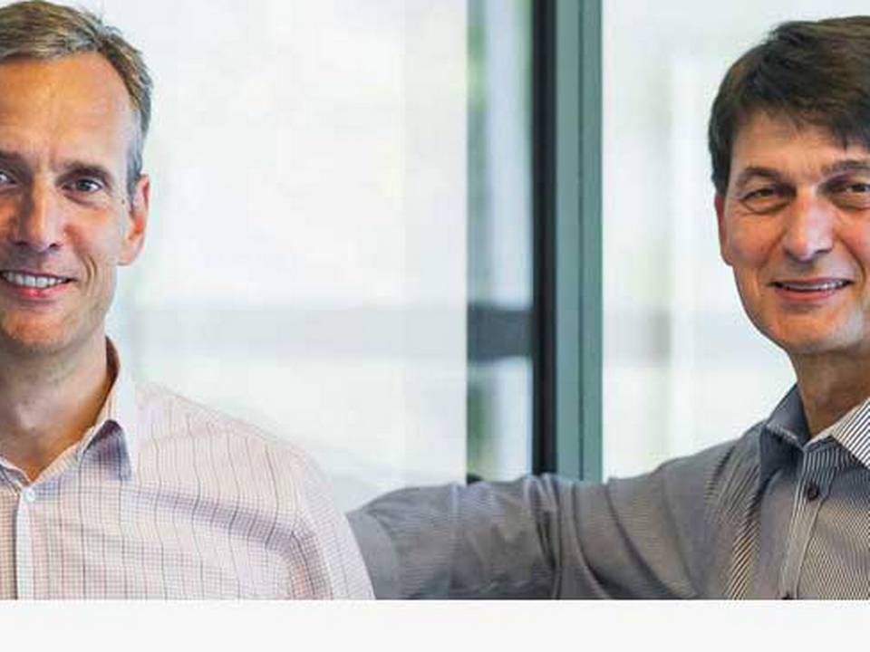 Jesper Lohmann og Mikael Konnerup har indgået investeringssamarbejde med Vækstfondens 'European Angel Fund Denmark'. | Foto: PR