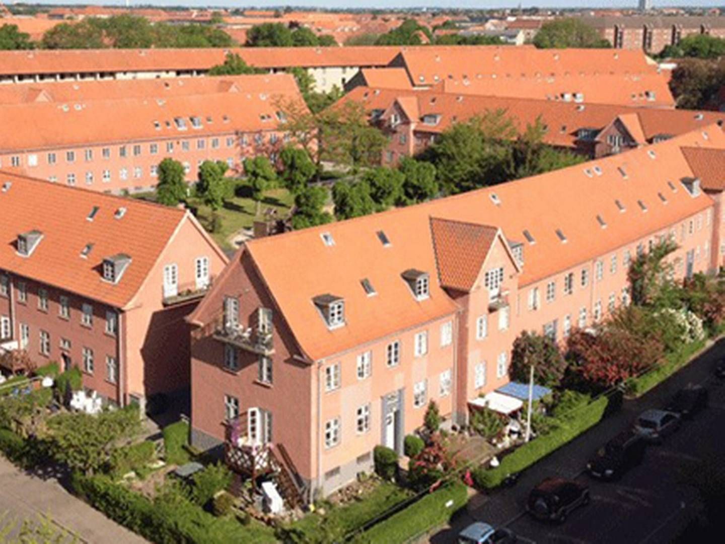 På billedet ses Den Sønderjyske By som er den ene af de tre ejendomme på Frederiksberg, som den amerikanske kapitalforvalter Blackstone har købt. | Foto: PR/Den Sønderjyske By.
