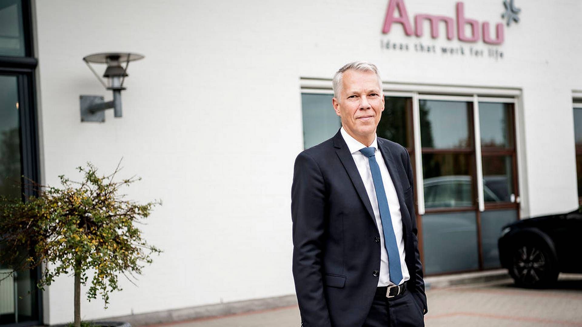 Lars Marcher, adm. direktør i medicoselskabet Ambu, ser gerne, at politikerne bruger flere penge på forskning. | Foto: Ritzau Scanpix/Stine Bidstrup