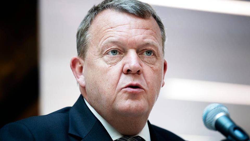 Statsminister Lars Løkke Rasmussen (V).