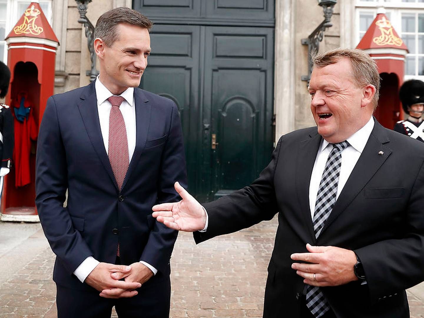 I juni 2018 blev Rasmus Jarlov (K) udnævnt som erhvervsminister. | Foto: Ritzau Scanpix/Jens Dresling