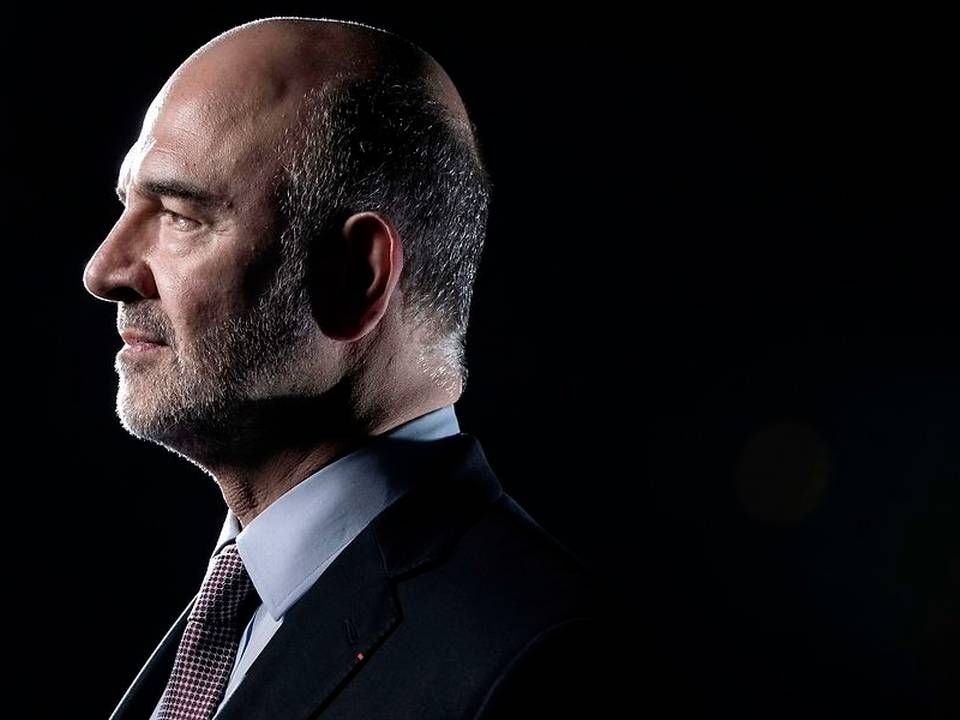 EU's finanskommissær, Pierre Moscovici. | Foto: Ritzau Scanpix/AFP/Joel Saget