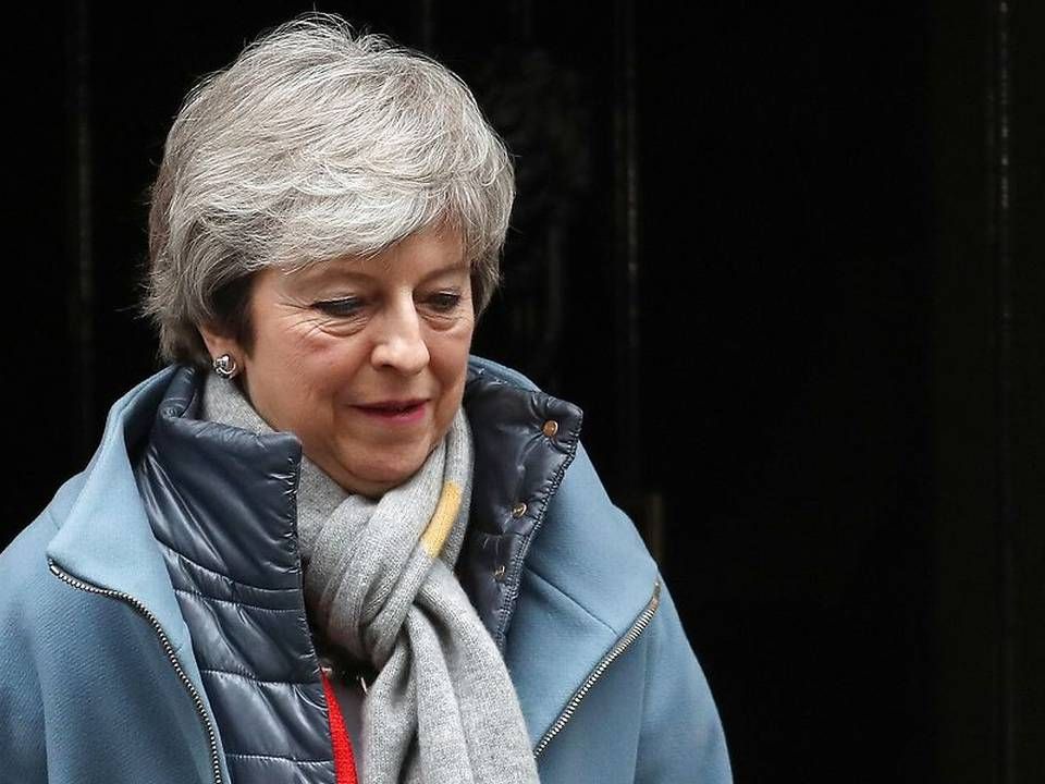 Theresa Mays brexit-aftale skal stå sin prøve tirsdag, hvor den skal til afstemning i underhuset. | Foto: Ritzau Scanpix/AFP/Daniel Leal-Olivas
