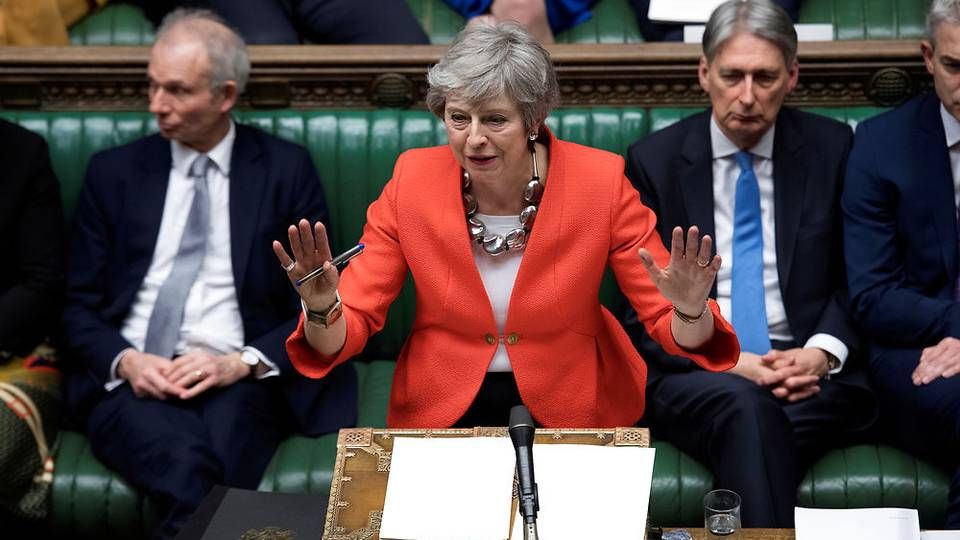 Theresa May. | Foto: Jessica Taylor/Reuters/Ritzau Scanpix