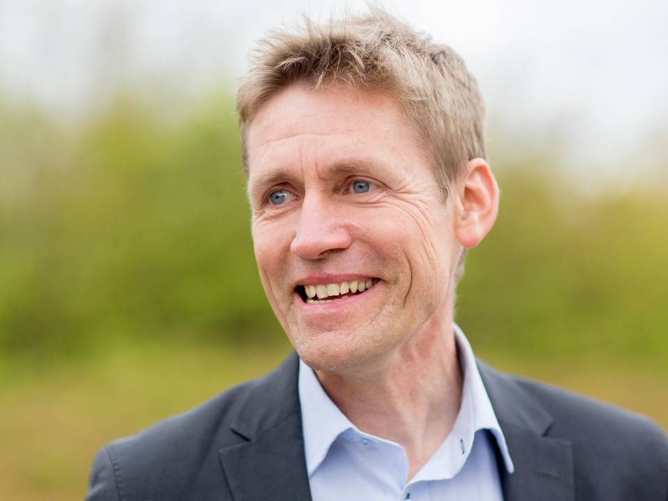 Morten Albrechtsen, adm. direktør i Fluoguide. glæder sig over resultatet af selskabets børsnotering. | Foto: Combigene