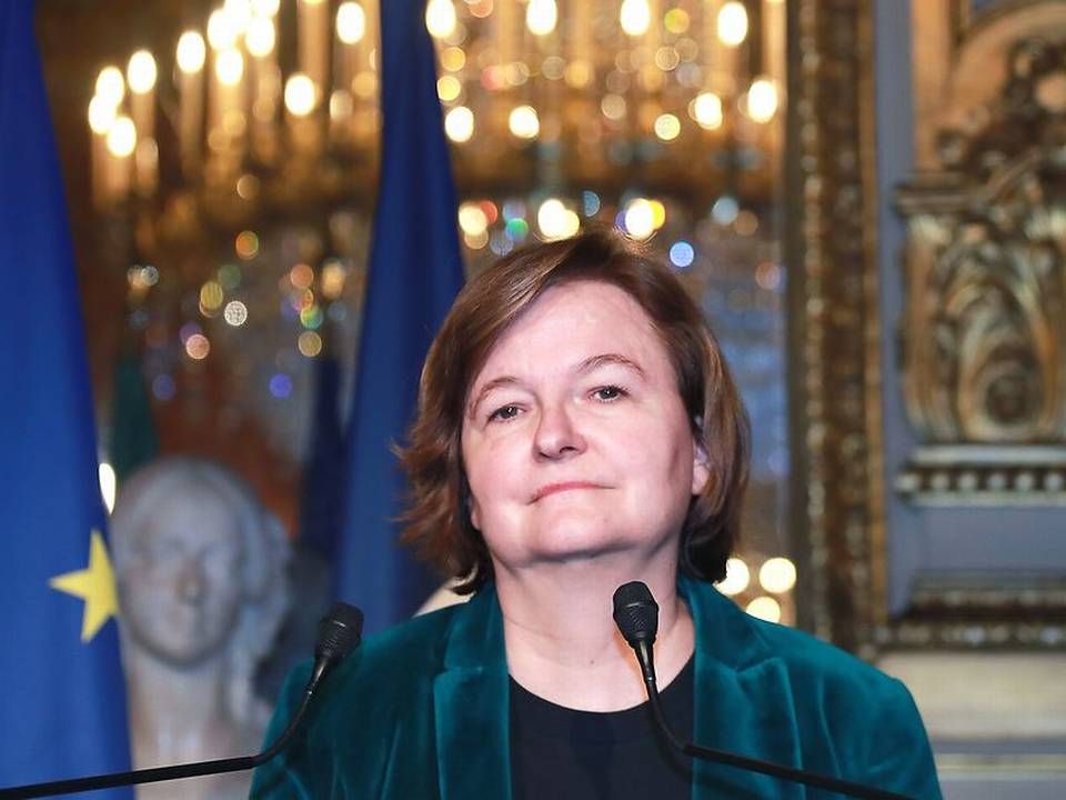 Den franske minister for europæiske anliggender, Nathalie Loiseau. | Foto: Ritzau Scanpix/JACQUES DEMARTHON / AFP