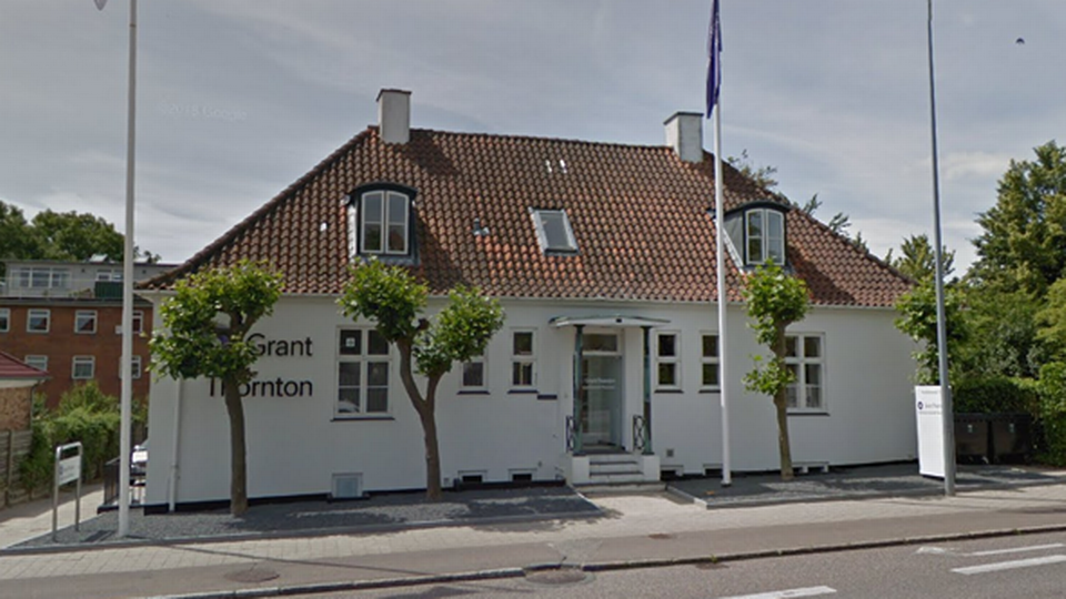 Grant Thornton i Danmark har kontorer i København og Hillerød. På billedet ses Hillerød-kontoret, der ligger i centrum af den nordsjællandske by. | Foto: Google Maps