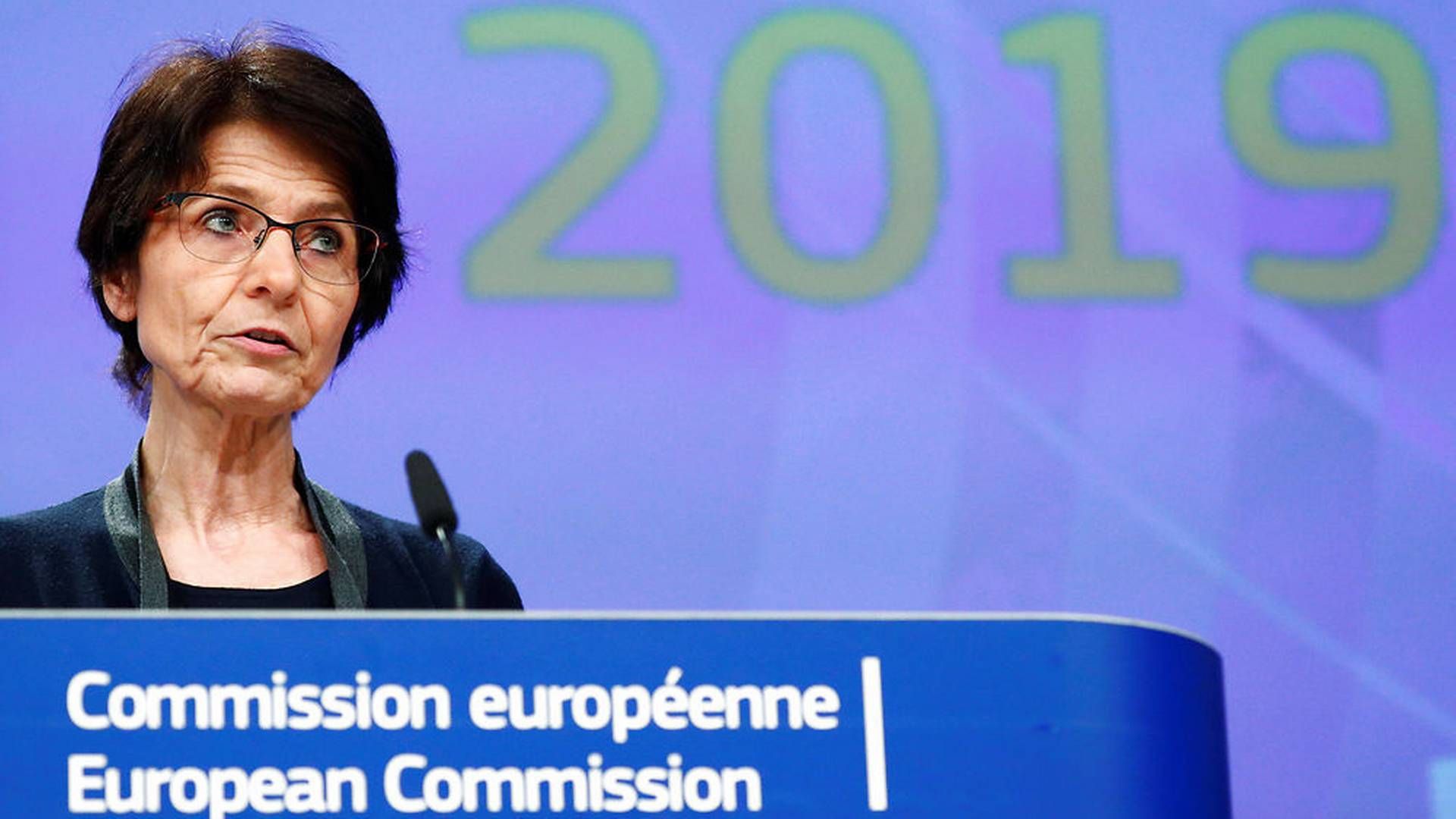 Beskæftigelseskommissær Marianne Thyssen. | Foto: Ritzau Scanpix/REUTERS/Francois Lenoir