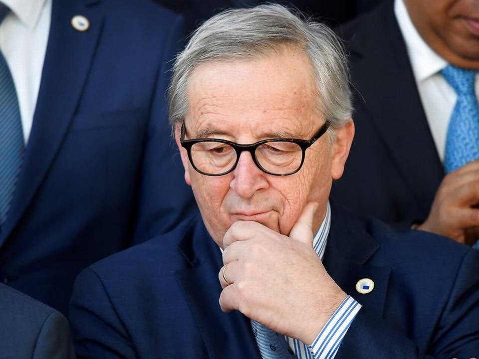 Formand for EU-Kommissionen, Jean-Claude Juncker. | Foto: Toby Melville/Reuters/Ritzau Scanpix