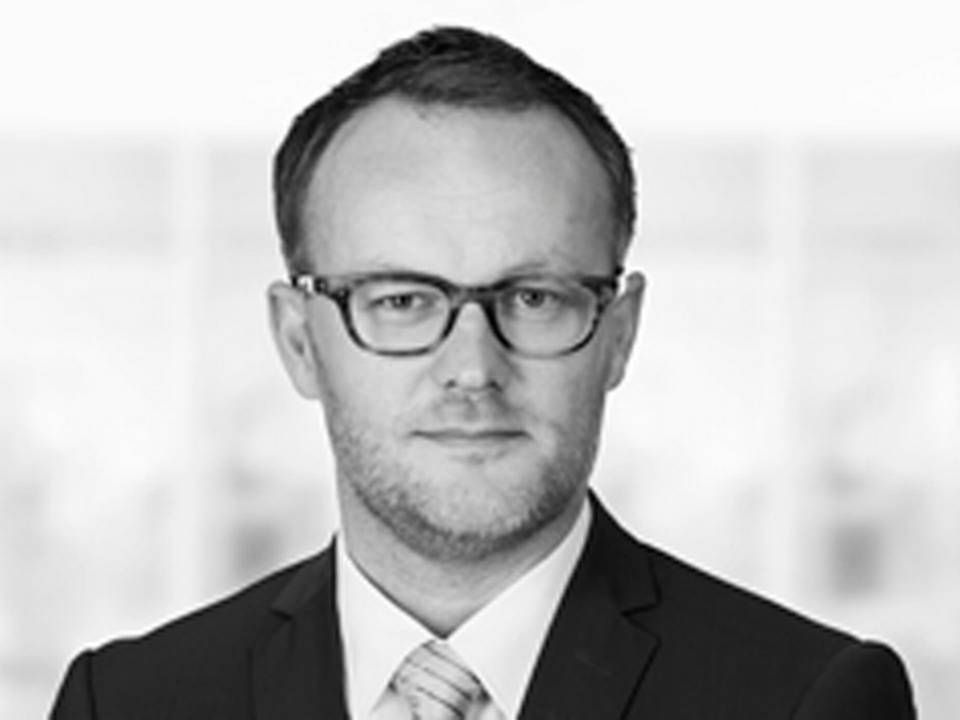 Rasmus Haugaard, der er medejer af advokatfirmaet Haugaard-Braad i Aalborg, har nu sat sig for bordenden hos Erhverv Norddanmark. | Foto: PR