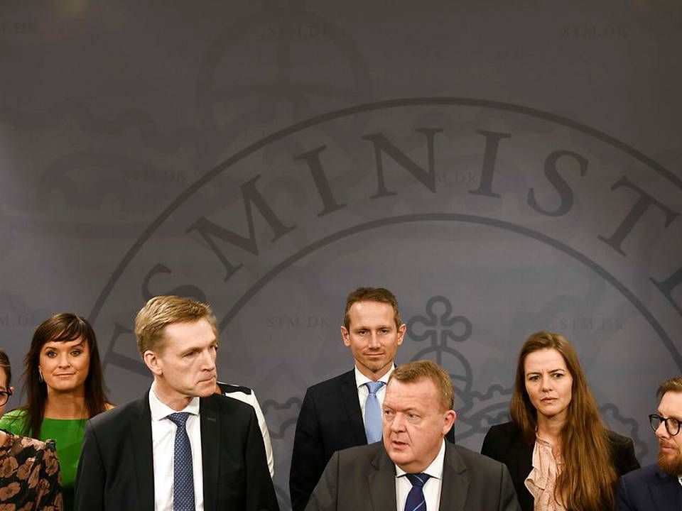 Regeringen og Dansk Folkeparti præsenterer aftale om en sundhedsreform, i Spejlsalen i Statsministeriet tirsdag den 26. marts 2019. | Foto: Philip Davali/Scanpix 2019