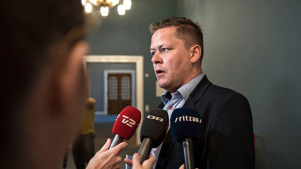 Dansk Folkepartis skatteordfører, Dennis Flydtkjær. | Foto: Ida Guldbæk Arentsen/Scanpix 2017