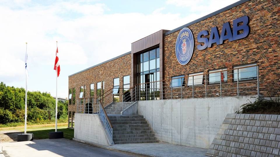 Saab Danmarks hovedkvarter i Sønderborg. | Foto: PR/Saab