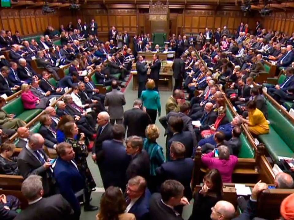 Det britiske parlament. | Foto: Ritzau Scanpix / HO / various sources / AFP