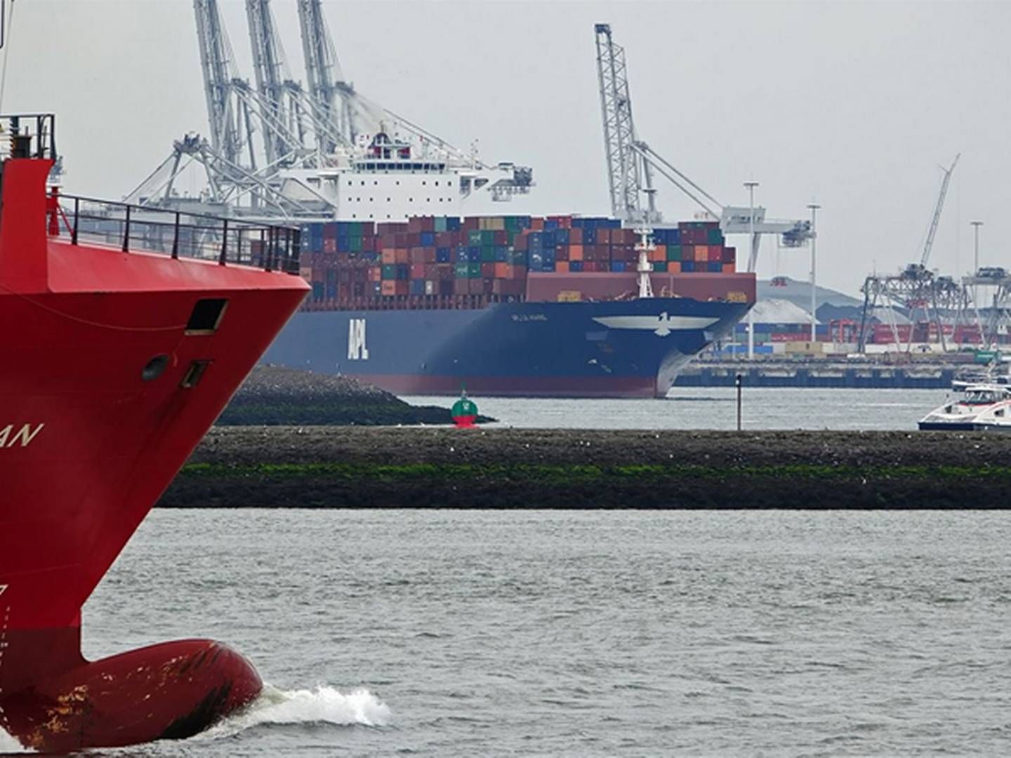 Arkivfoto. Ingen af skibene på billedet vedrører historien. | Photo: Port of Rotterdam/Kees Torn
