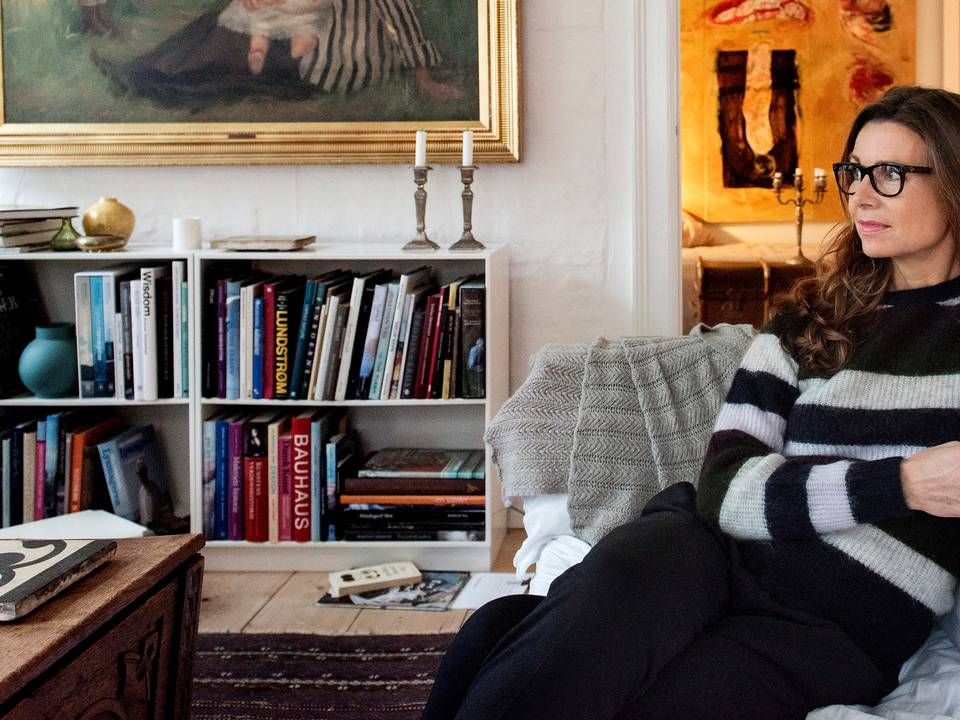 Pernille Weiss, spidskandidat for Konservative til Europa-Parlamentsvalget fotograferet i sit hjem i København. | Foto: Linda Kastrup/Ritzau Scanpix