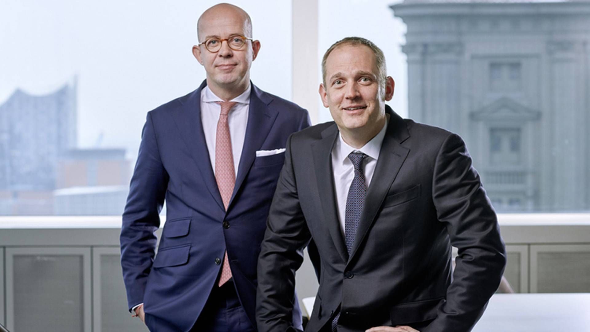 Her ses de to managing partnere i Zeaborn, Jan Hendrik Többe (tv) og Zeamarine-CEO Ove Meyer (th). | Photo: PR