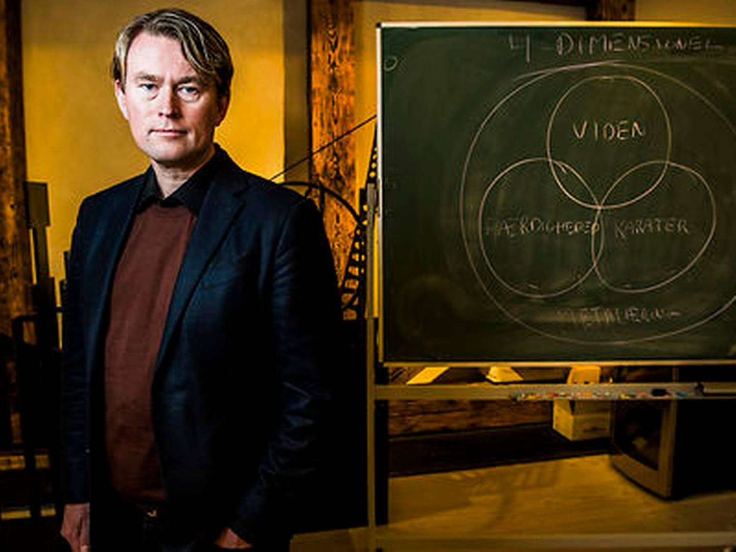 Ulrik Juul Christensen er adm. direktør i edtech-virksomheden Area9 Lyceum. | Foto: Søren Bidstrup/Ritzau Scanpix