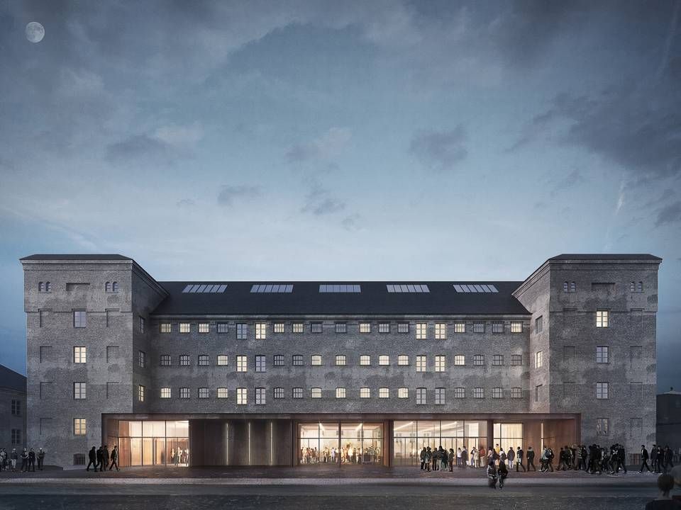 Cubo Arkitekter vinder opgaven om at tegne Vestsalen til Fængslet i Horsens. | Foto: Visualisering/Cubo Arkitekter.