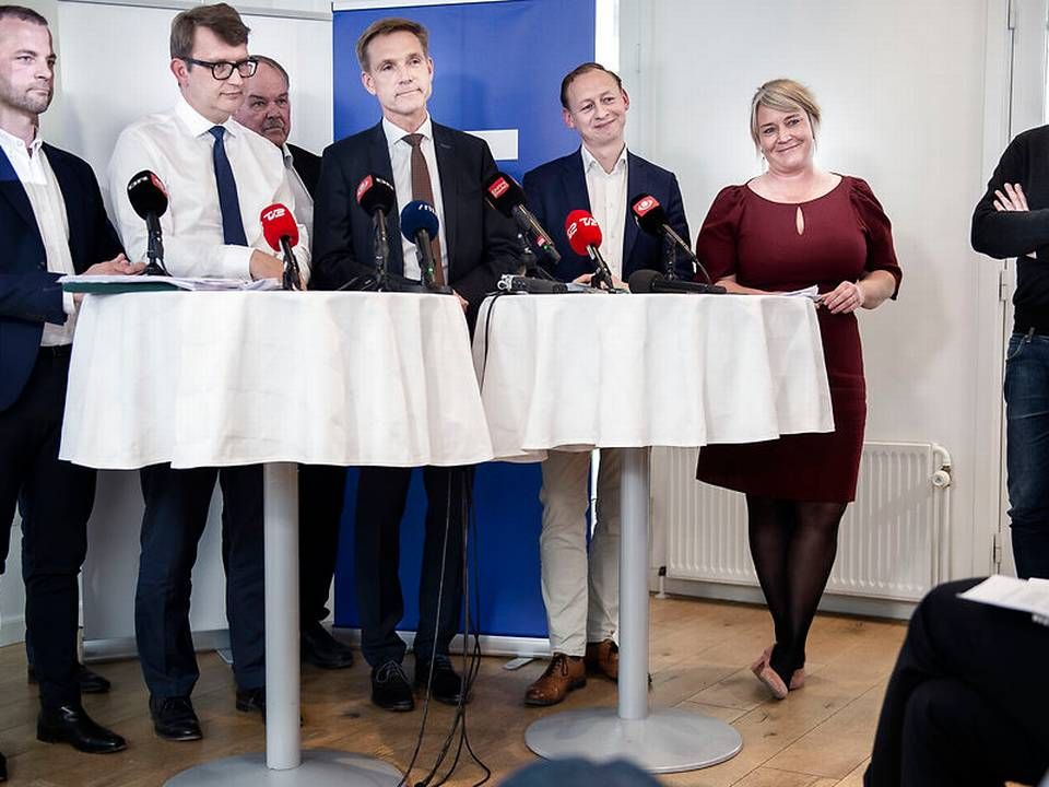 Seniorpensionsaftalen blev indgået i torsdags mellem VLAK-regeringen, Dansk Folkeparti og De Radikale. | Foto: Ritzau Scanpix/Liselotte Sabroe