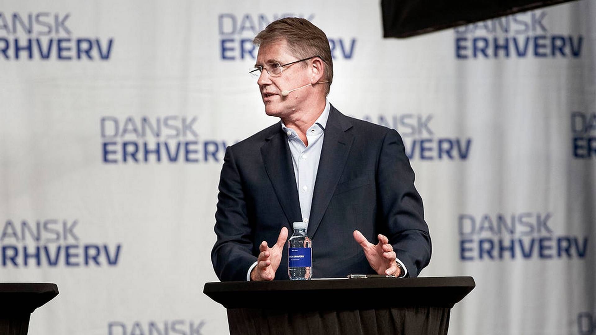 Tidligere adm. direktør for Novo Nordisk, Lars Rebien Sørensen, talte ved Dansk Erhvervs Årsdag, i Øksnehallen i København onsdag den 8. maj 2019. Foto: Liselotte Sabroe/Ritzau Scanpix | Foto: Liselotte Sabroe/Ritzau Scanpix