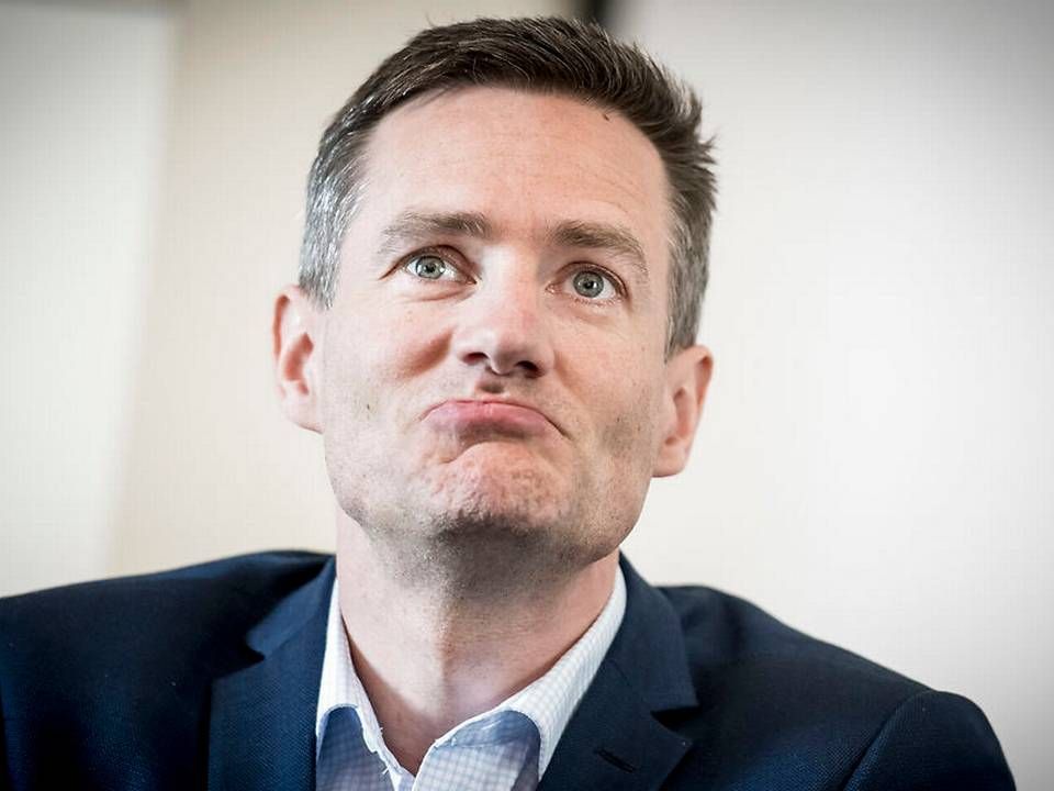 Erhvervsminister Rasmus Jarlov (K) mener, at De Konservative er det mest erhvervsvenlige parti. | Foto: Mads Claus Rasmussen/Ritzau Scanpix