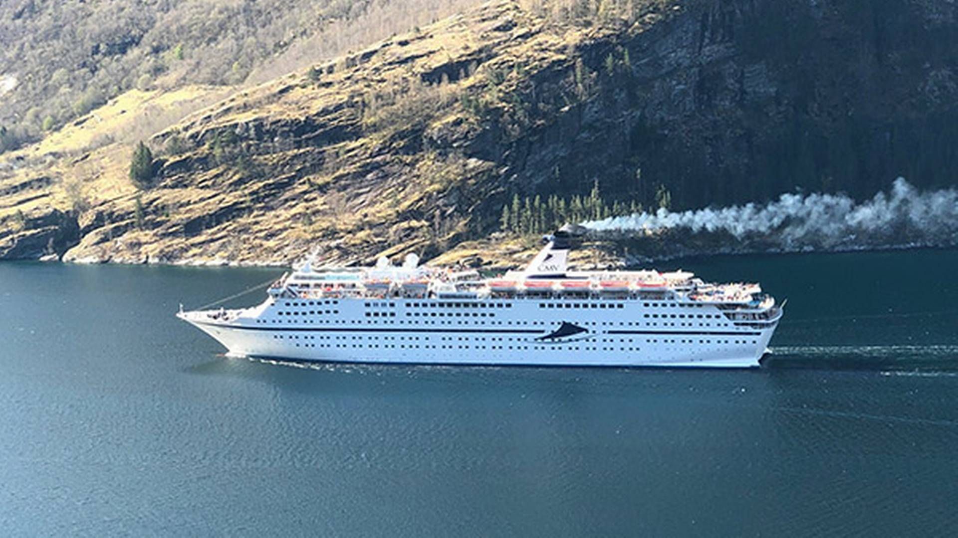Ifølge de norske myndigheder brød cruiseskibet Magellan svovlkravene i april. | Photo: Sjöfartsdirektoratet