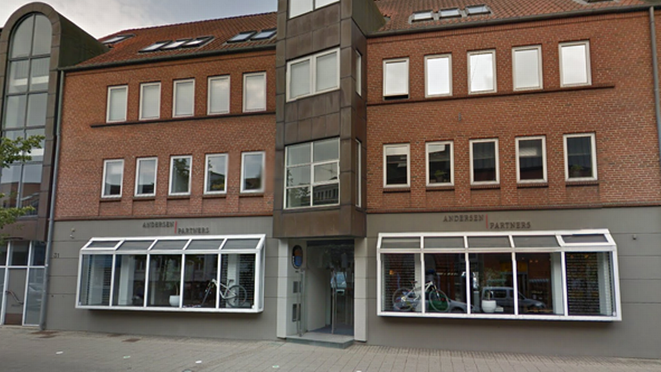 Advokatfirmaet Andersen Partners har hovedsæde i Kolding, hvor selskabet holder til på adressen Jernbanegade 31 | Foto: Google Maps