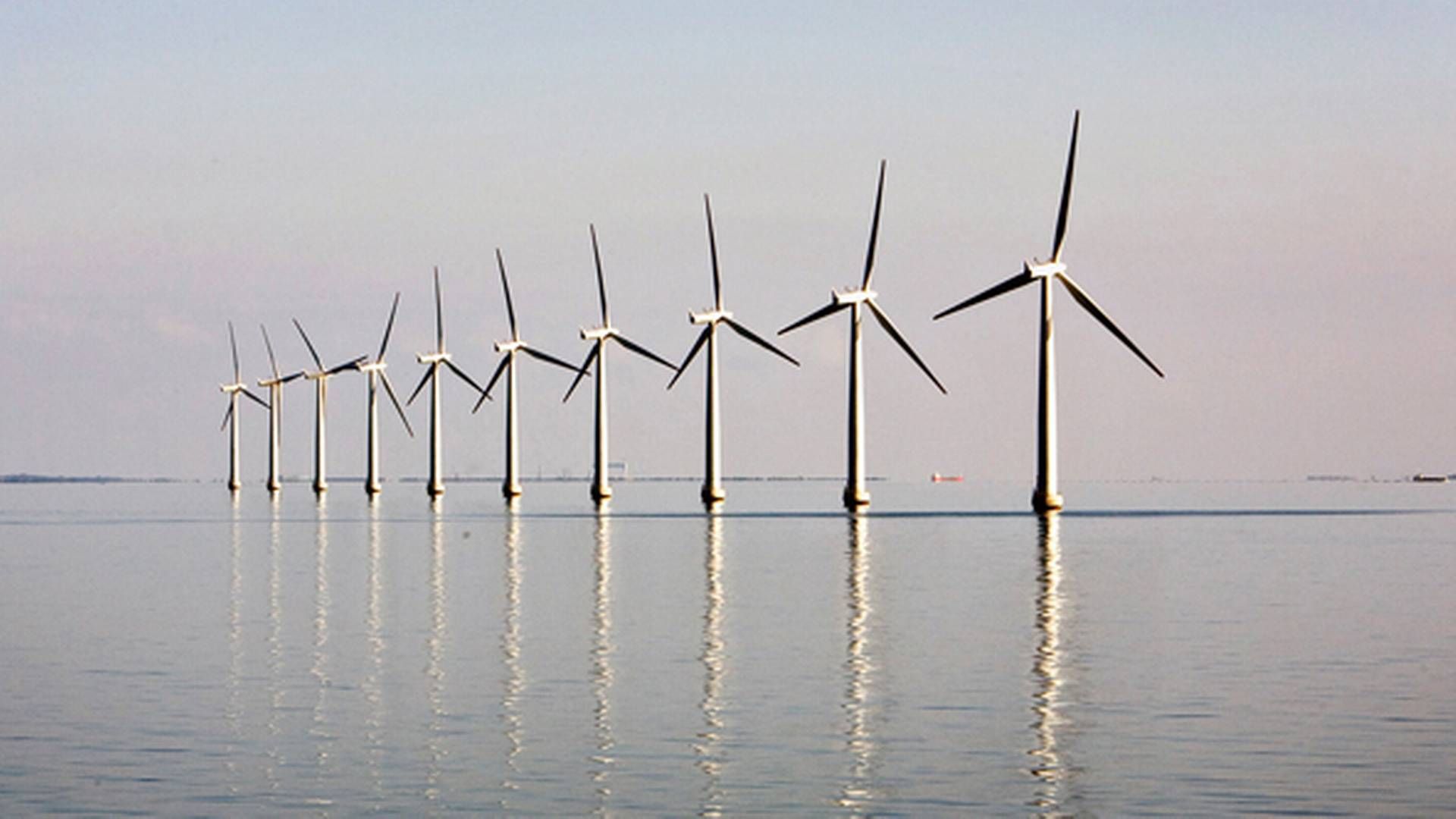 Danske vindmøller - her nær Samsø - skal være hjørnestenen i energisystemet. Det vil det nye fællesskab Wind Denmark arbejde for. | Foto: Bob Strong / Reuters / Ritzau Scanpix