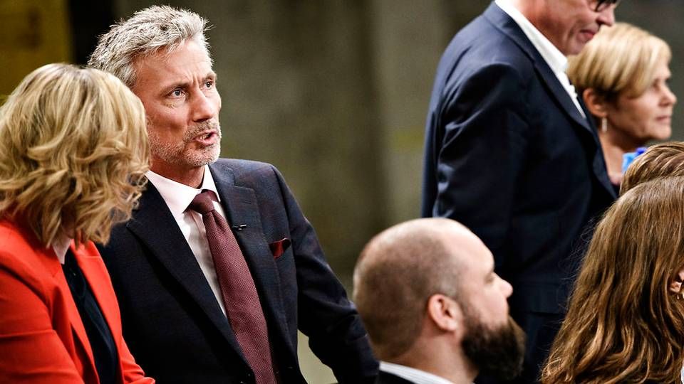 Morten Løkkegaard i midten forventer, at EU's fremtidige frihandelsaftaler vil være mere reguleret end tidligere. | Foto: Ritzau Scanpix/Plilip Davali