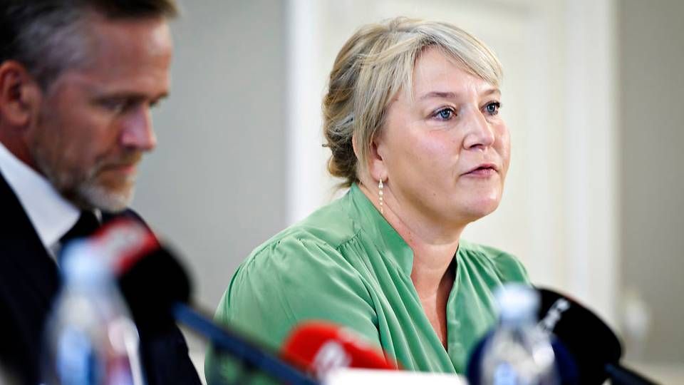 Politisk ordfører Christina Egelund (LA) og udenrigsminister Anders Samuelsen (LA). | Foto: Philip Davali/Ritzau Scanpix