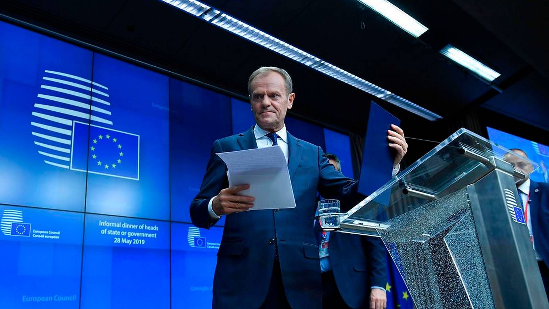 EU-præsident Donald Tusk. | Foto: Photo by EMMANUEL DUNAND / AFP/Ritzau Scanpix