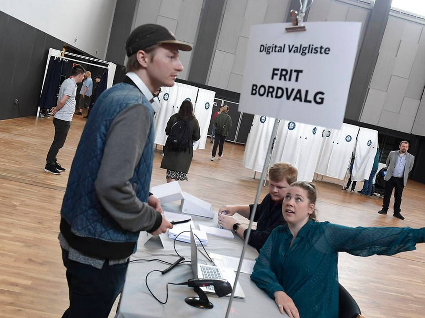 Valgsted i Aalborg åbner efter en valgkamp, hvor erhvervspolitik ikke har fyldt ret meget i debatten. Foto: Rene Schutze / Ritzau Scanpix | Foto: Rene Schutze / Ritzau Scanpix