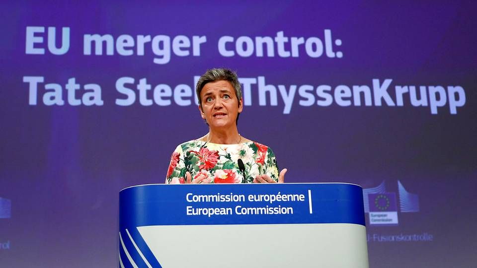 Konkurrencekommissær Margrethe Vestager. | Foto: Francois Lenoir / Reuters / Ritzau Scanpix