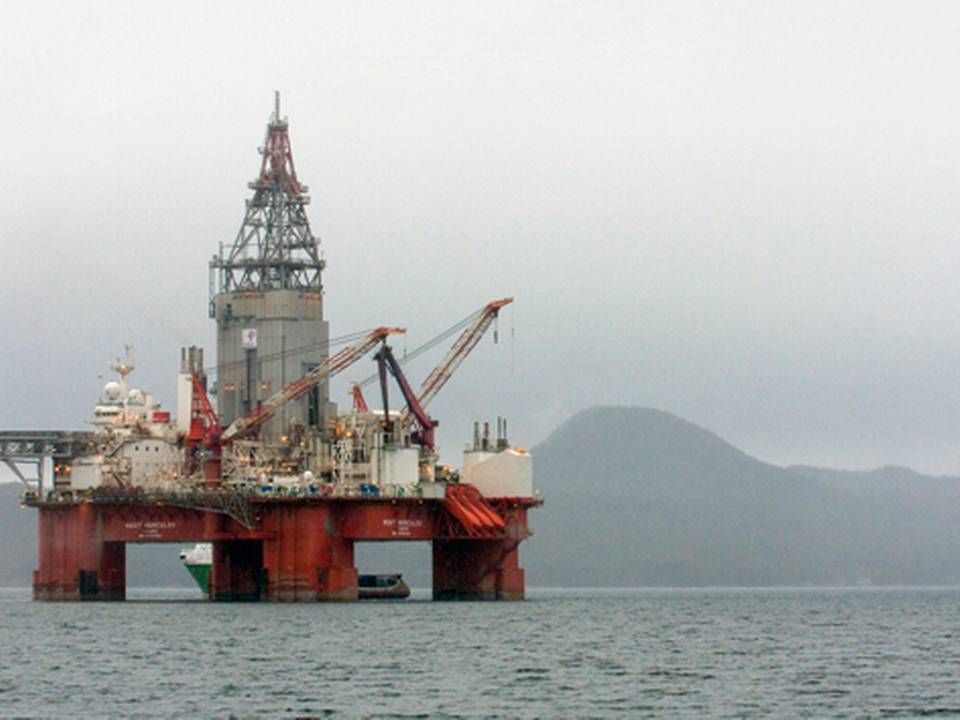 West Hercules-riggen har forgæves været taget i brug i Barentshavet. | Foto: Statoil / AP / Ritzau Scanpix