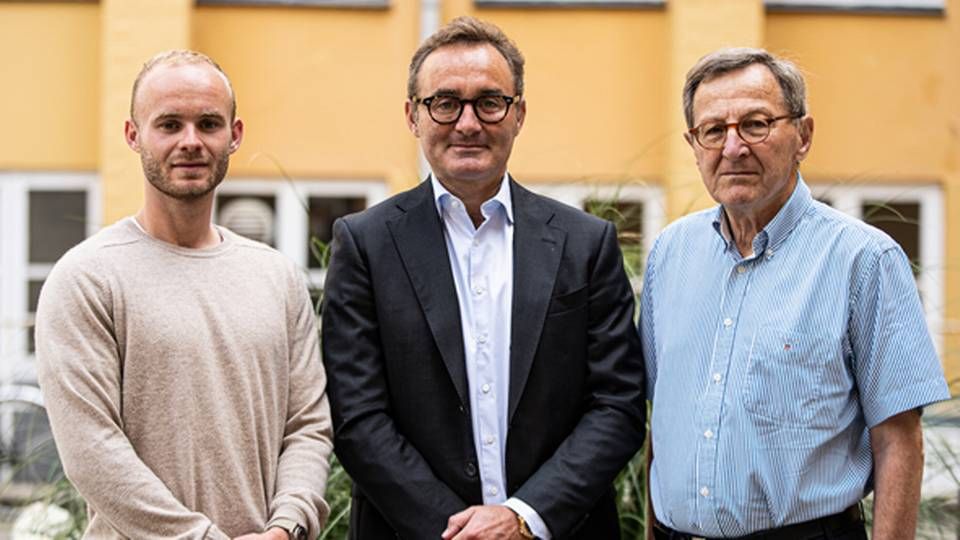 Fra venstre: Christoffer, Christian og Niels Gangsted-Rasmussen. | Foto: Jan Bjarke Mindegaard/Watch Medier