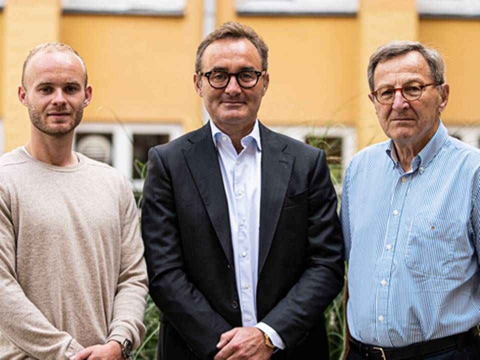 Fra venstre: Christoffer, Christian og Niels Gangsted-Rasmussen. | Photo: Jan Bjarke Mindegaard/Watch Medier