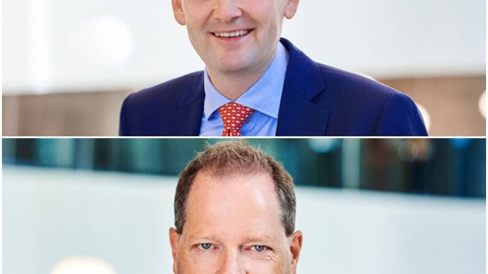 Head of Asset Management Sales Rolf Solgård (top) and Lars Juelskjær Head of Investments (below) | Photo: PR: SEB
