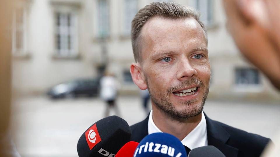 Peter Hummelgaard ankommer til Statsministeriet i København, torsdag den 27. juni 2019. | Foto: Nikolai Linares/Scanpix 2019