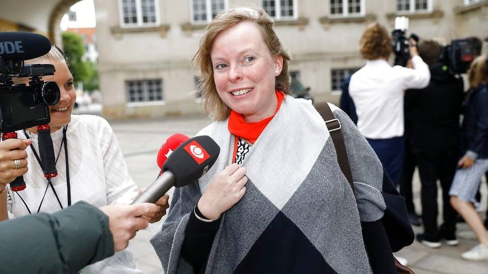 Joy Mogensen er udpeget til ny kultur- og kirkeminister. | Foto: Nikolai Linares/Ritzau Scanpix