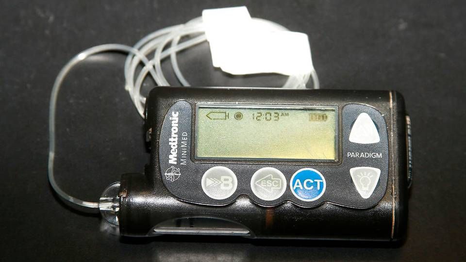 Medtronic tilbagekalder på FDA's foranledning insulinpumper af typen Minimed 508 og Minimed Paradigm (billedet). | Foto: Ritzau Scanpix/Reuters/Brian Losness