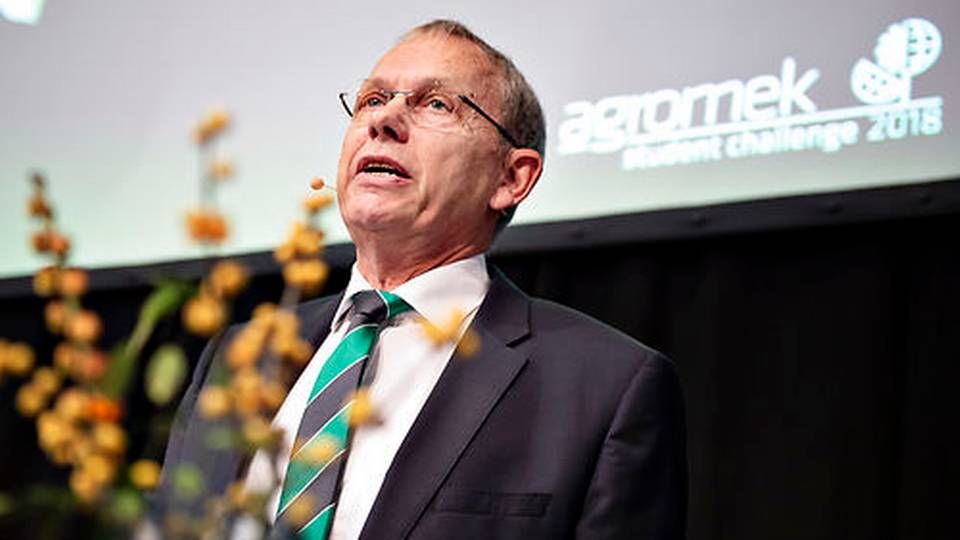 Martin Merrild, formand for Landbrug & Fødevarer. | Foto: Henning Bagger / Ritzau Scanpix