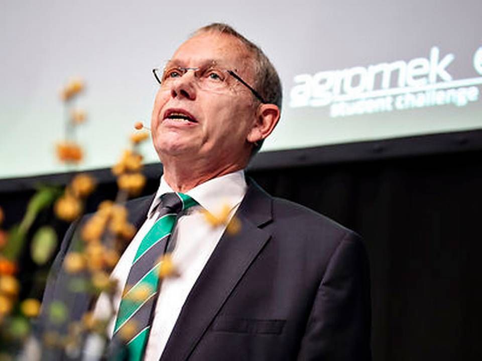 Martin Merrild, formand for Landbrug & Fødevarer. | Foto: Henning Bagger / Ritzau Scanpix