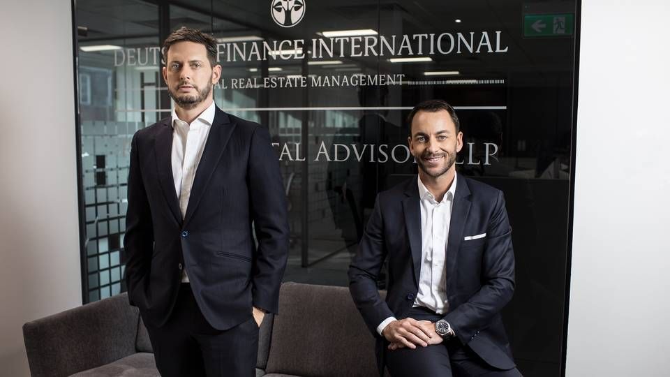 Gavin Neilan og Frank RoccoGrande medgrundlæggere og medejere af Deutsche Finance International (DFI). | Foto: PR/Deutsche Finance International