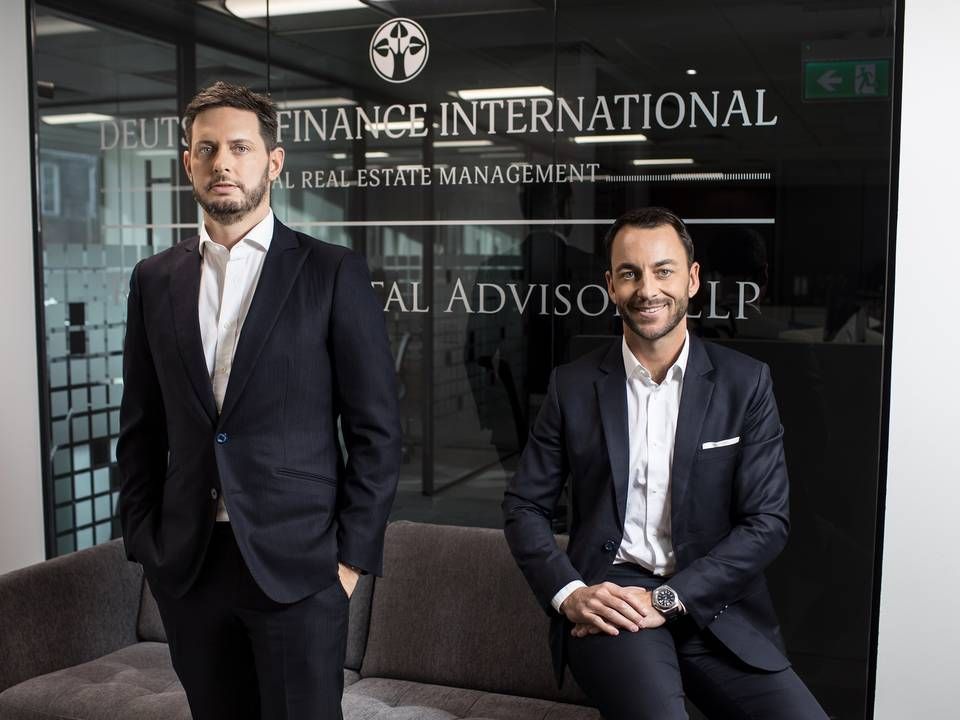Gavin Neilan og Frank RoccoGrande medgrundlæggere og medejere af Deutsche Finance International (DFI). | Foto: PR/Deutsche Finance International