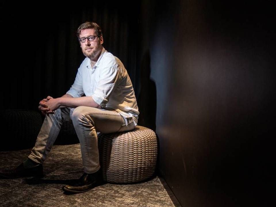 Berian James, Maersks chef for data science og kunstig intelligens, er begejstret for mulighederne med alle de data, som flyder ind i shippingkoncernen. | Foto: Foto: Stine Bidstrup